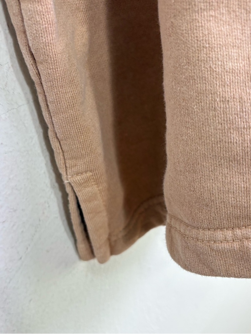 SLOPPY JOE UK Collar 02 Sweatshirt Beige Tan Size 3 L Oversized Relaxed Organic - Picture 11 of 11